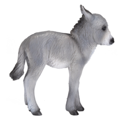 Alternative view of Donkey Foal Toy – Realistic Farm Animal Figurine