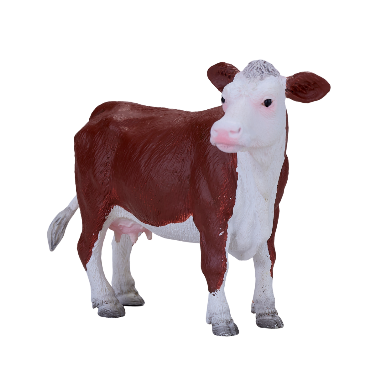 Hereford Cow Toy – Realistic Farm Animal Figurine Hereford Cow Toy – Realistic Farm Animal Figurine - Image 2