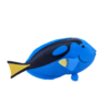 Blue Tang Fish Toy – Realistic Ocean Animal Figurine - Image 2