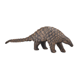 Alternative view of Indian Pangolin Toy – Realistic Wildlife Figure