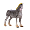 Shire Horse Dapple Grey Toy – Realistic Equestrian Figurine - Image 2