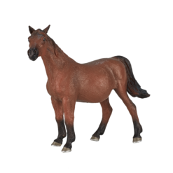 Alternative view of Arabian Mare in Foal  Realistic Equestrian Figurine