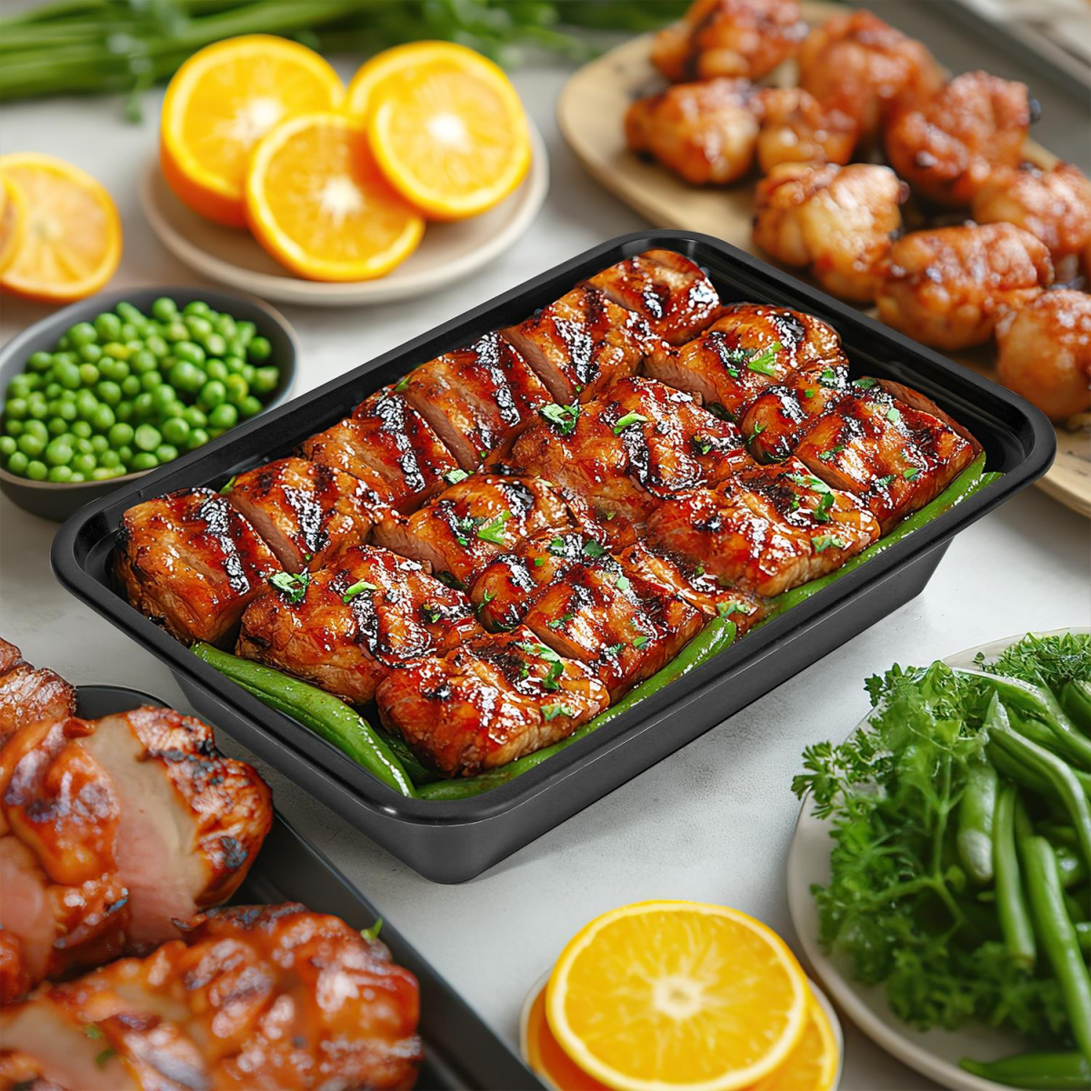 VINSANI 30pk 1 COMPARTMENT MEAL PREP CONTAINERS 1010474 VINSANI 30pk 1 COMPARTMENT MEAL PREP CONTAINERS 1010474 - Image 3