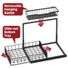 Metal Under Sink Storage Rack Metal Under Sink Storage Rack
