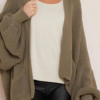 Cropped Balloon Sleeve Pocket Cardigan Cropped Balloon Sleeve Pocket Cardigan - Image 3