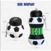 Lionstrike 550ml Collapsible Football Sports Water Bottle for Kids Lionstrike 550ml Collapsible Football Sports Water Bottle for Kids - Image 4