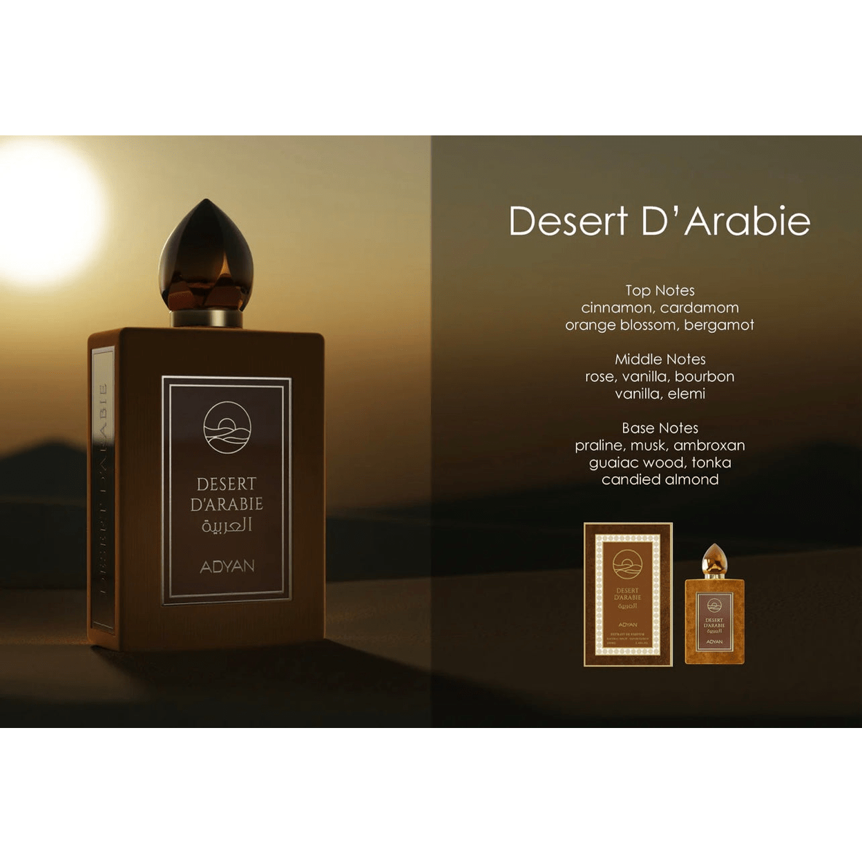 Adyan Desert D’Arabie Extrait de Parfum 100ml Adyan Desert D’Arabie Extrait de Parfum 100ml - Image 3