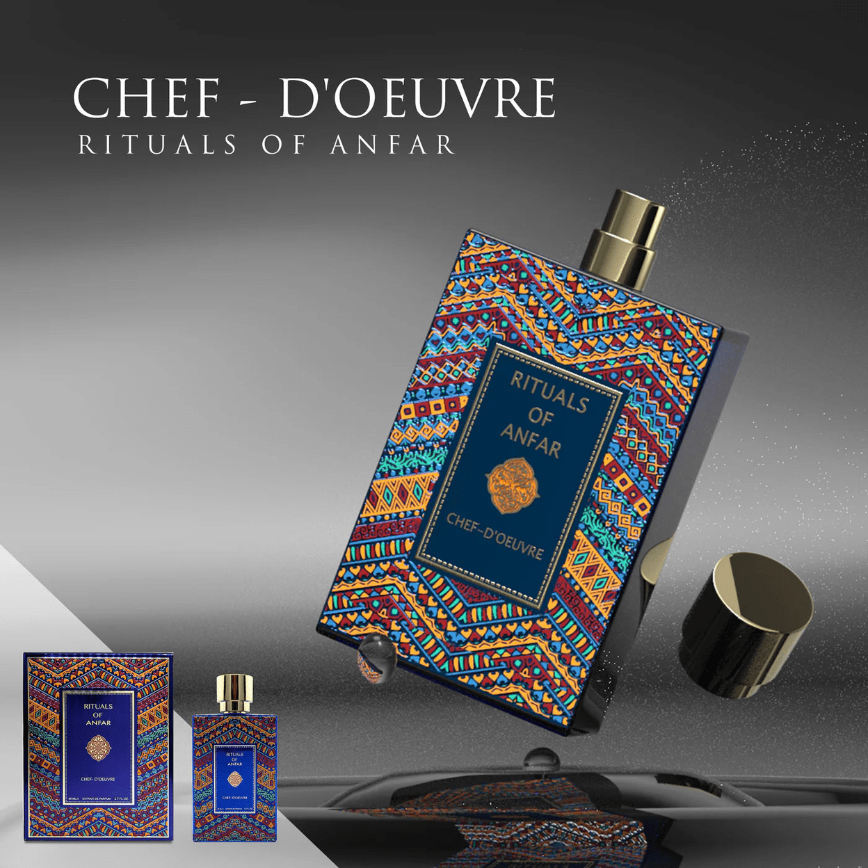 Anfar London Rituals of Anfar Chef-D'oeuvre Extrait de Parfum 80ml Anfar London Rituals of Anfar Chef-D'oeuvre Extrait de Parfum 80ml - Image 3