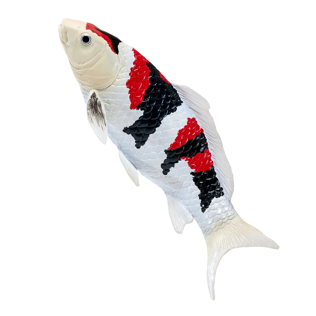 Koi Carp Showa Sanshoku Toy – Realistic Fish Model Koi Carp Showa Sanshoku Toy – Realistic Fish Model - Image 3