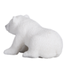 Polar Bear Cub Sitting Toy – Realistic Arctic Animal Figure - Image 3