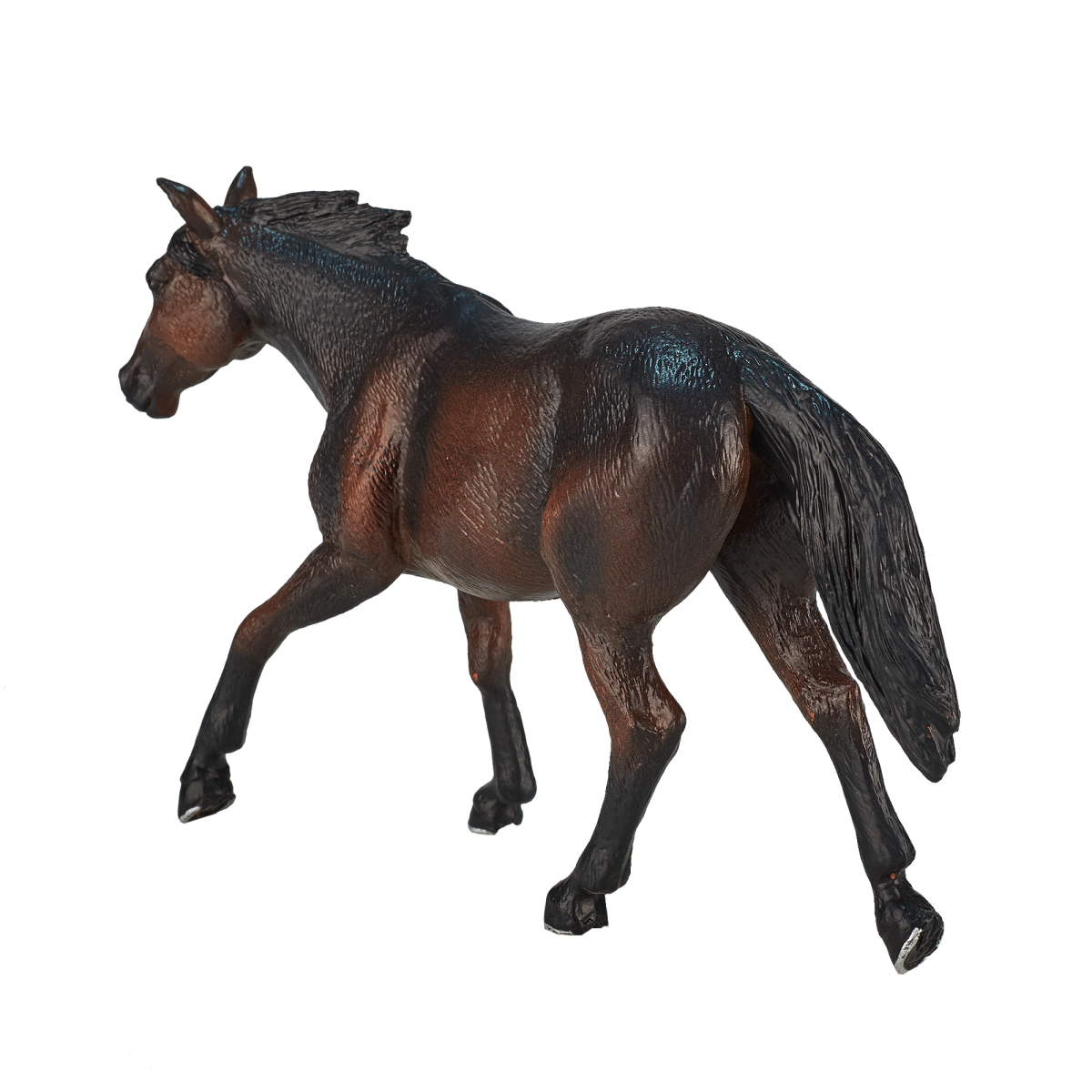 Quarter Horse Sooty Bay Toy – Realistic Equestrian Figurine Quarter Horse Sooty Bay Toy – Realistic Equestrian Figurine - Image 3