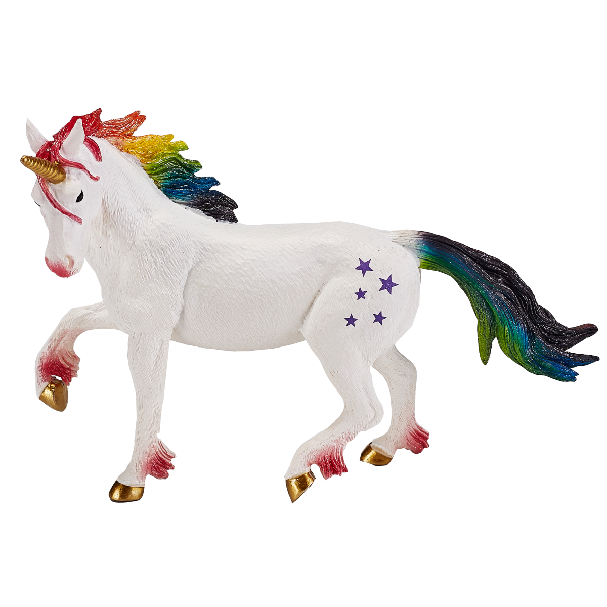 Rainbow Unicorn Toy – Fantasy Mythical Horse Figurine Rainbow Unicorn Toy – Fantasy Mythical Horse Figurine - Image 3
