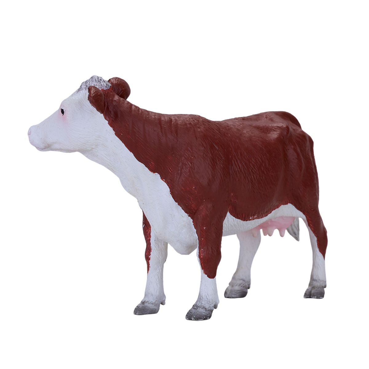 Hereford Cow Toy – Realistic Farm Animal Figurine Hereford Cow Toy – Realistic Farm Animal Figurine - Image 3