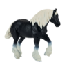 Clydesdale Horse Black Toy – Realistic Equestrian Figurine - Image 3