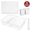 VINSANI WHITE DISH RACK 1010437