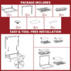 Metal Under Sink Storage Rack Metal Under Sink Storage Rack