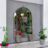 80CM WALL MIRROR WITH TRIPLE PLANTER 80CM WALL MIRROR WITH TRIPLE PLANTER - Image 4