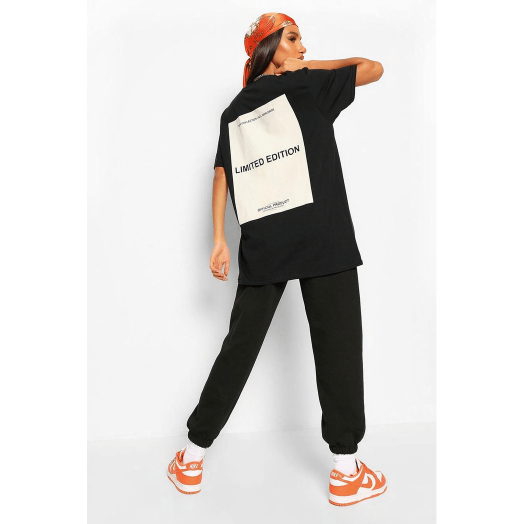 Ladies Oversized Limited Edition Short Sleeve T-Shirt Ladies Oversized Limited Edition Short Sleeve T-Shirt - Image 5