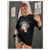 Ladies Oversized I Am Who I Am Graphic Short Sleeve T-Shirt Ladies Oversized I Am Who I Am Graphic Short Sleeve T-Shirt - Image 4