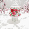8 Inch Floral LED Nightlight – Red and Pink Traditional Design - Image 5