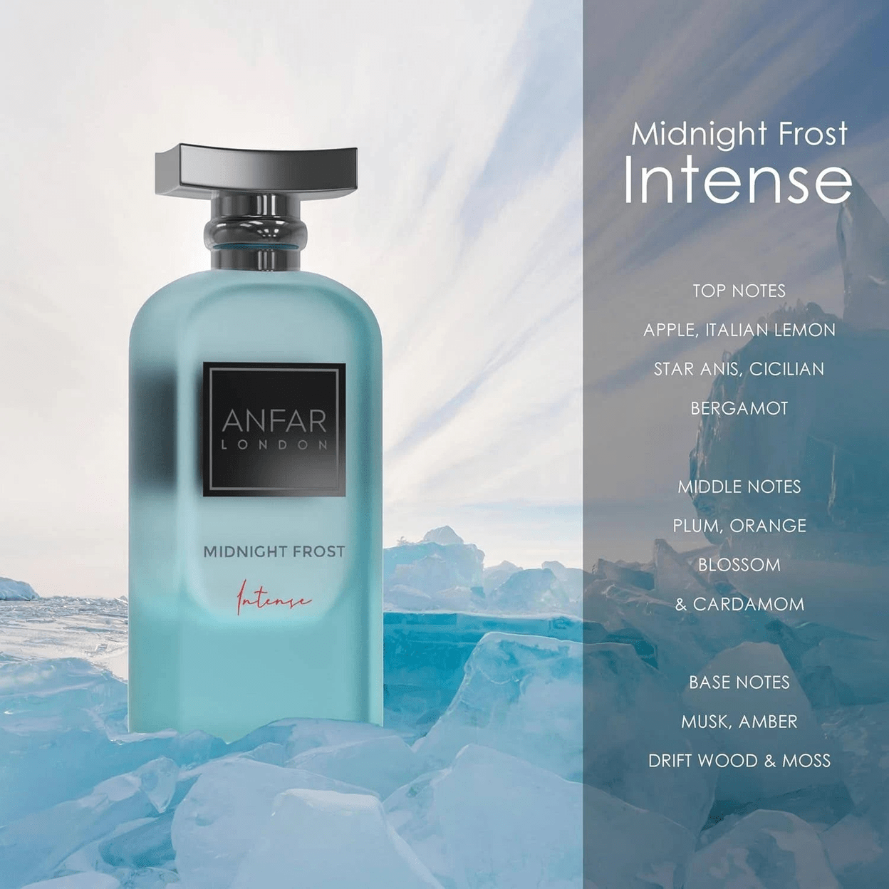 Anfar London Midnight Frost Extrait de Parfum 100ml Anfar London Midnight Frost Extrait de Parfum 100ml - Image 4