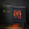 1850W Flame Effect Freestanding Electric Fireplace Stove – Black 1850W Flame Effect Freestanding Electric Fireplace Stove – Black - Image 4
