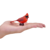 Red Cardinal Bird Toy  Realistic Wildlife Model - Image 4