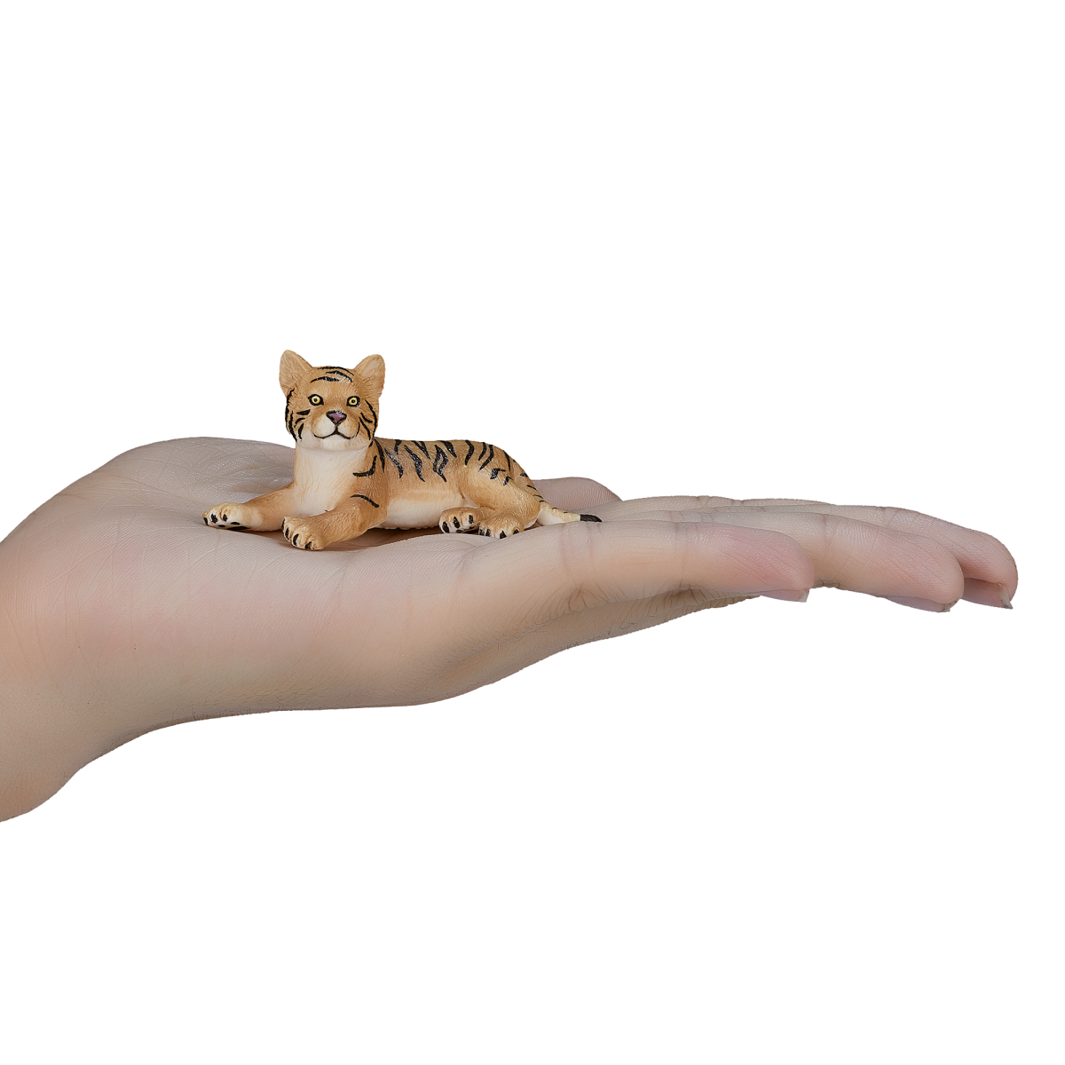 Tiger Cub Laying Down Toy – Realistic Big Cat Model Tiger Cub Laying Down Toy – Realistic Big Cat Model - Image 4