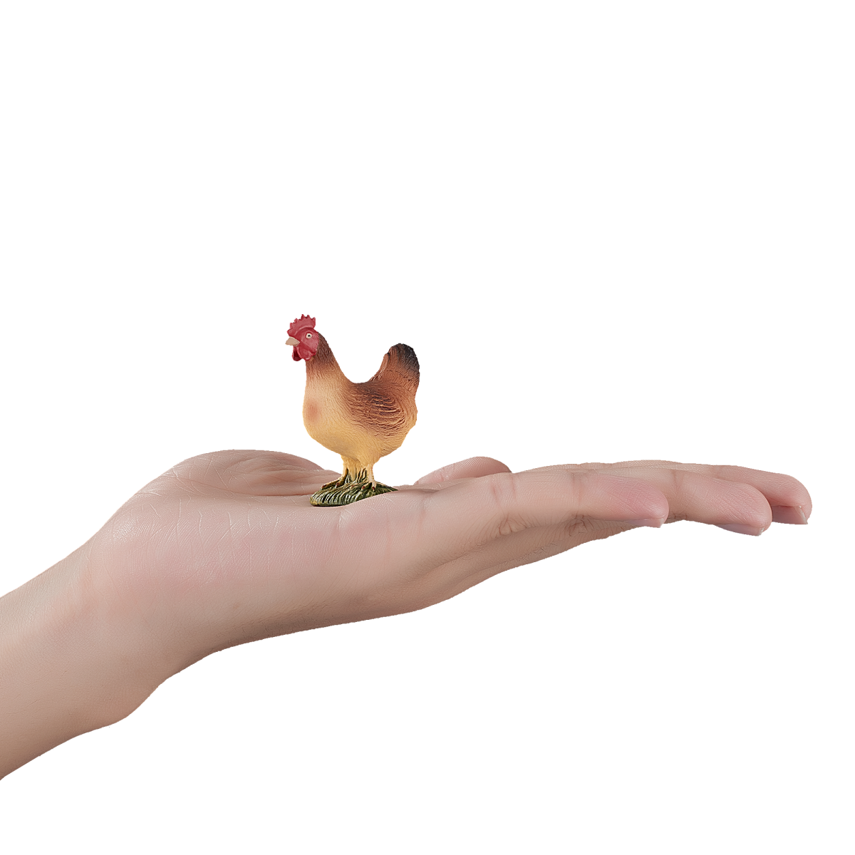 Hen Standing Toy – Realistic Farm Animal Figurine Hen Standing Toy – Realistic Farm Animal Figurine - Image 4