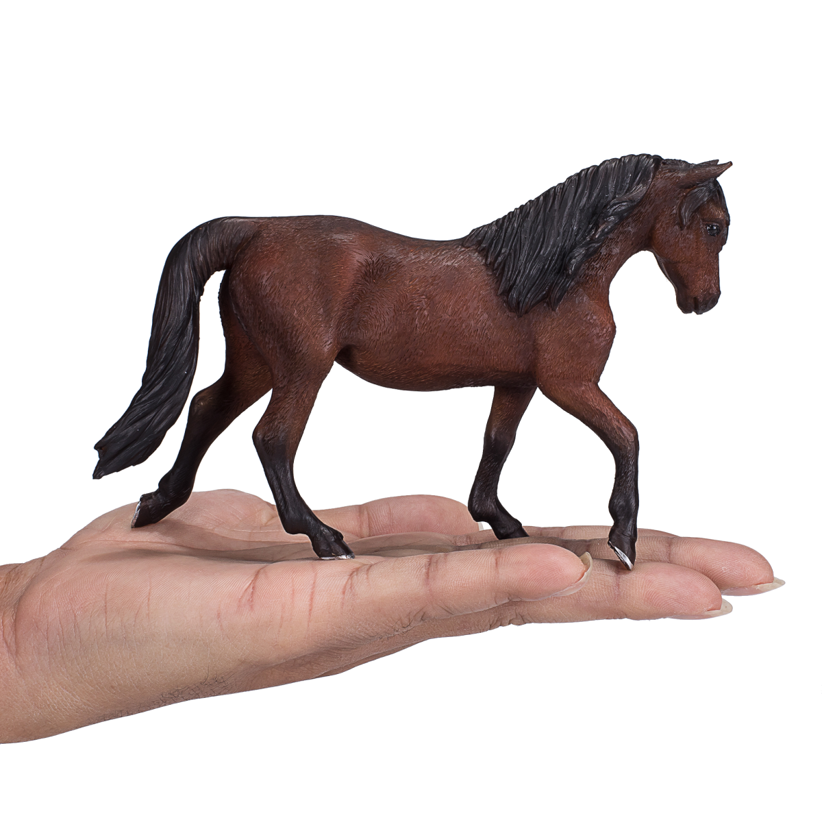 Morgan Stallion Bay Toy – Realistic Equestrian Figure Morgan Stallion Bay Toy – Realistic Equestrian Figure - Image 4