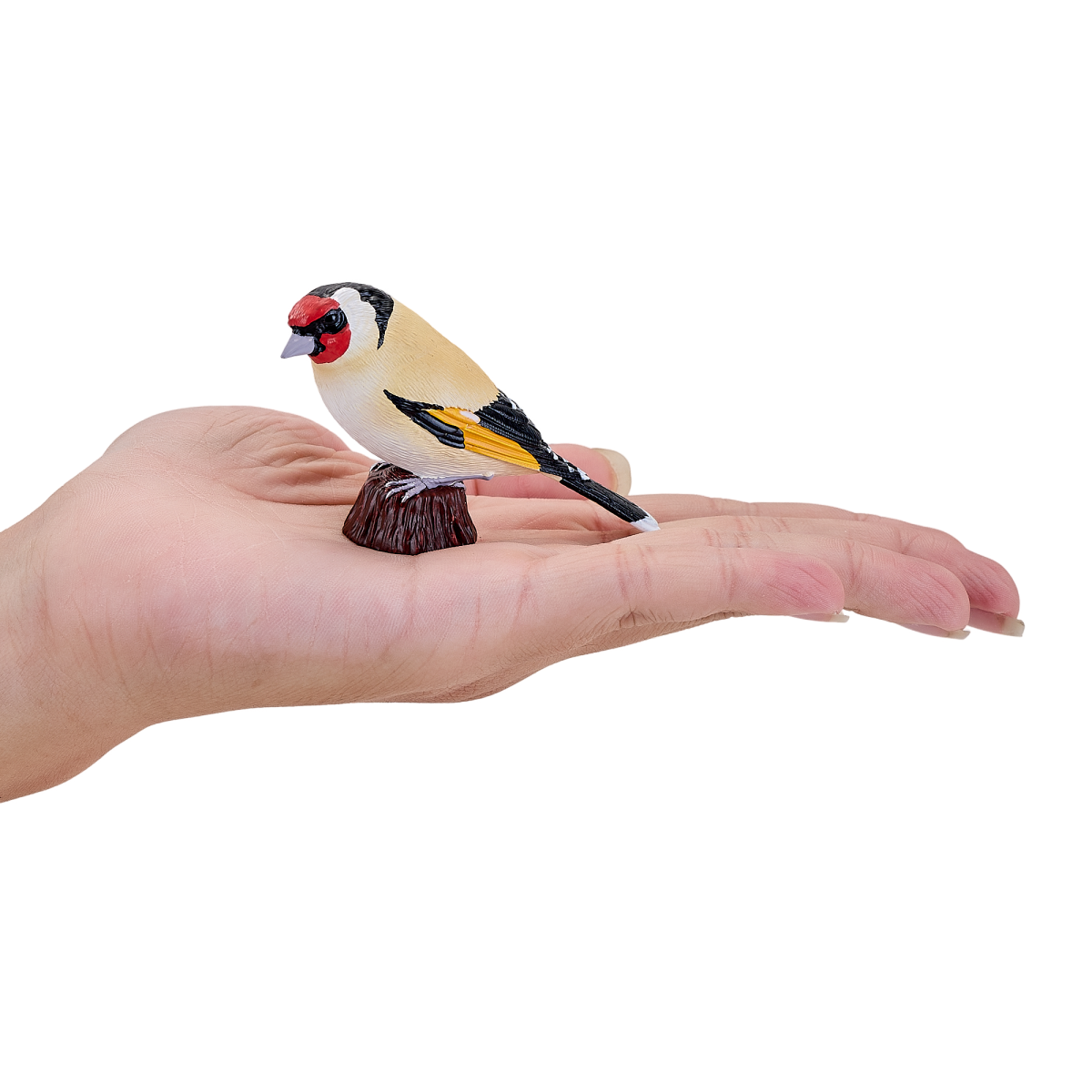 European Goldfinch Bird Toy – Realistic Wildlife Figure European Goldfinch Bird Toy – Realistic Wildlife Figure - Image 4