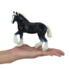 Clydesdale Horse Black Toy – Realistic Equestrian Figurine - Image 4