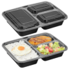 VINSANI 10pk 3 COMPARTMENTS MEAL PREP CONTAINERS 1010425 VINSANI 10pk 3 COMPARTMENTS MEAL PREP CONTAINERS 1010425
