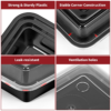 VINSANI 30pk 1 COMPARTMENT MEAL PREP CONTAINERS 1010474 VINSANI 30pk 1 COMPARTMENT MEAL PREP CONTAINERS 1010474