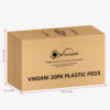 VINSANI 20PK PLASTIC PEGS 1010509