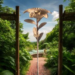 63cm Garden Stake Candle Holder