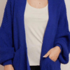 Cropped Balloon Sleeve Pocket Cardigan Cropped Balloon Sleeve Pocket Cardigan - Image 4