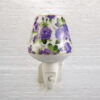 8 INCH FLORAL LED NIGHTLIGHT PURPLE FLOWERS - Image 3