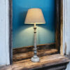 60cm Traditional Table Lamp with Shade - Image 6
