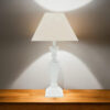 43cm Traditional Table Lamp with Shade - Image 2