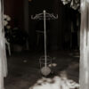 172CM CREAM METAL COAT STAND/ UMBRELLA HOL - Image 2