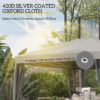 Heavy Duty Pop Up Gazebo with Removable Mesh Sidewall Netting Gray Heavy Duty Pop Up Gazebo with Removable Mesh Sidewall Netting Gray - Image 5