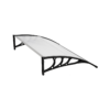 【Same Code：48202358】HT-120 x 80 Household Application Door & Window Rain Cover Eaves Canopy White & Black Bracket - Image 5
