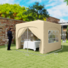 Outsunny 3 x 3(m) UPF50+ Pop Up Gazebo with Sides and Carry Bag Outsunny 3 x 3(m) UPF50+ Pop Up Gazebo with Sides and Carry Bag - Image 5