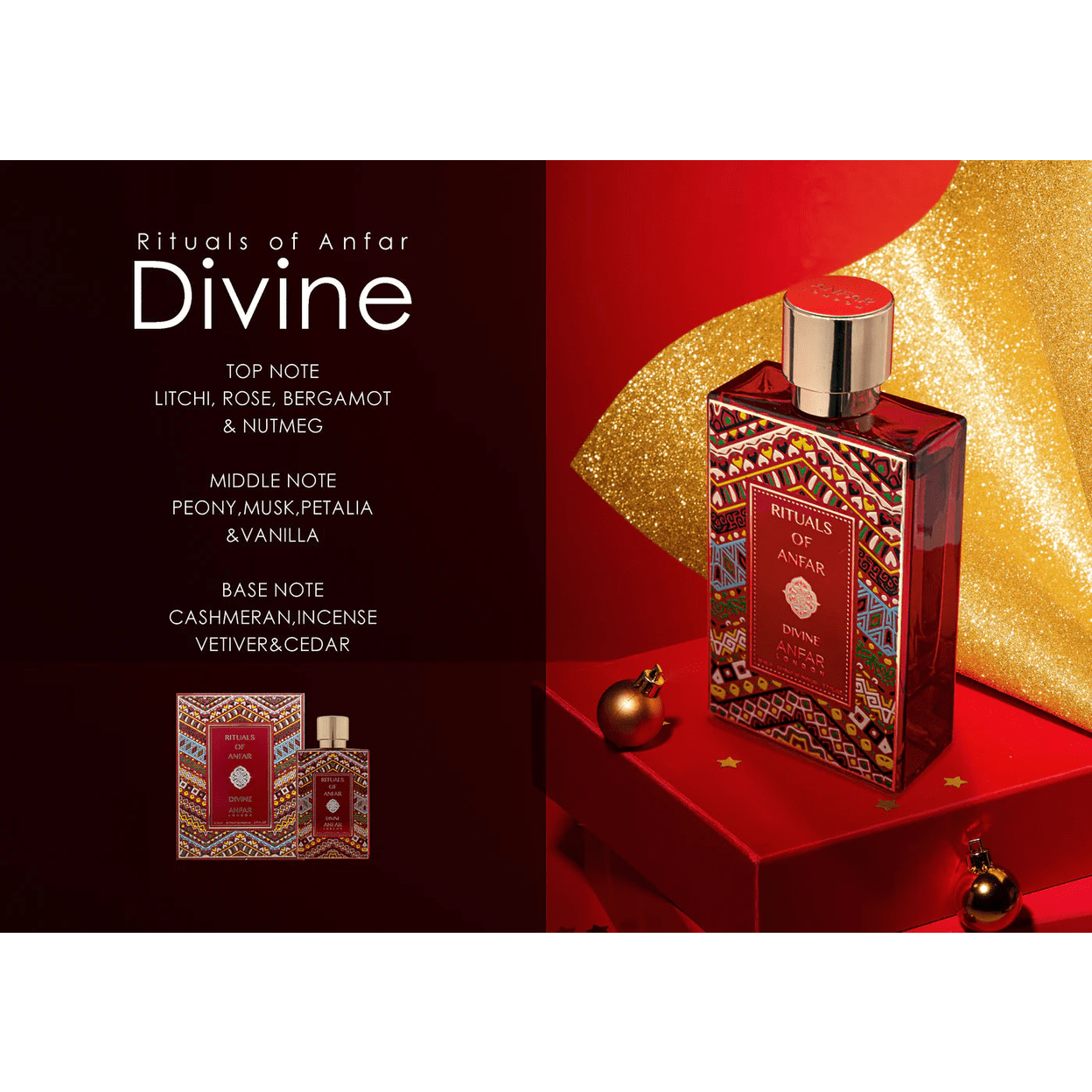 Anfar London Rituals of Anfar Divine Extrait de Parfum 80ml Anfar London Rituals of Anfar Divine Extrait de Parfum 80ml - Image 5