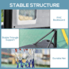 1.55-2.1m Basketball Hoop and Stand with Fillable Base and Wheels, Black