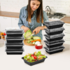VINSANI 30pk 1 COMPARTMENT MEAL PREP CONTAINERS 1010474 VINSANI 30pk 1 COMPARTMENT MEAL PREP CONTAINERS 1010474