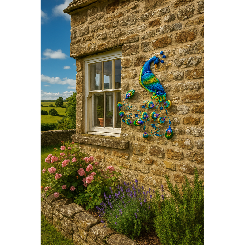Peacock Wall Decor Peacock Wall Decor - Image 2