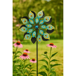 Peacock Wind Spinner