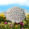 21CM CREAM CEMENT HEDGEHOG - Image 5